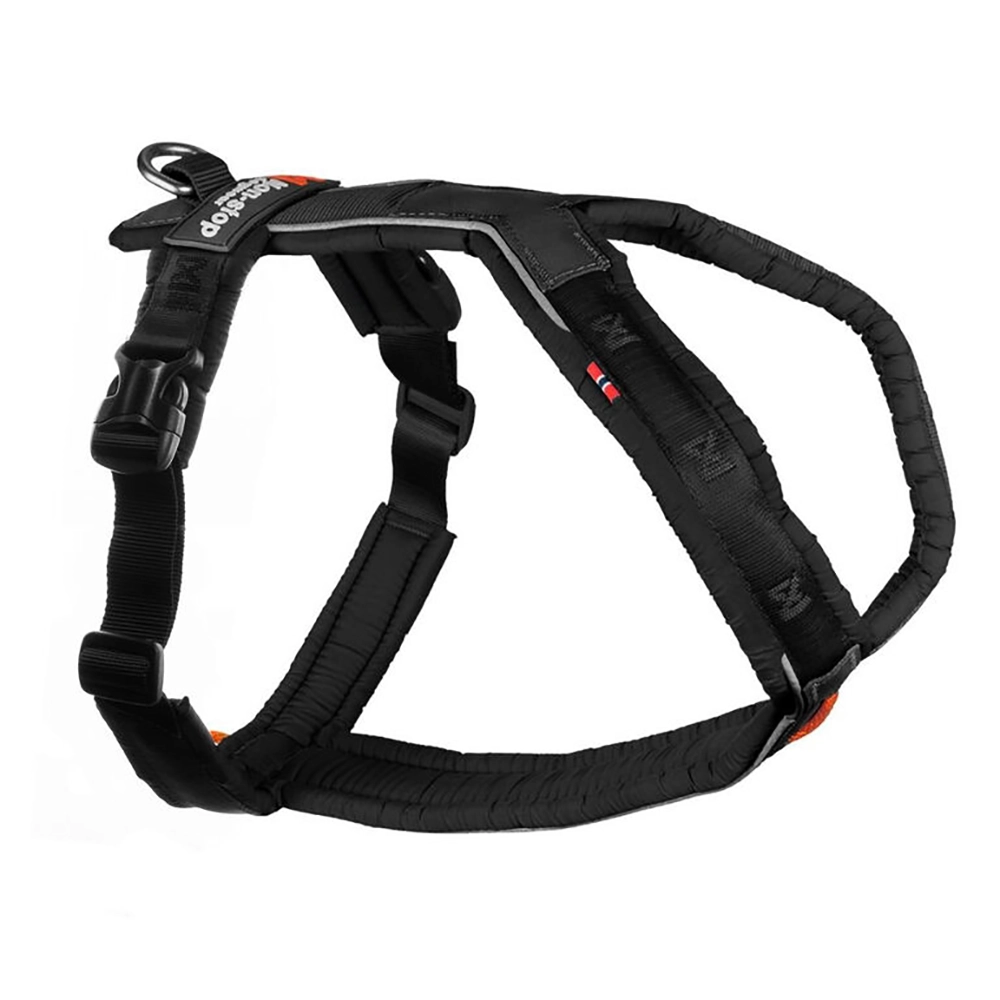 Svart y-sele från Nonstop Line 5.0 harness hundsele
