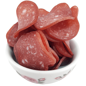 Minisalami, norrländsk snackskorv