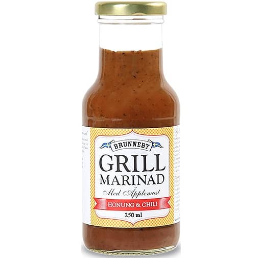 Grillmarinad,  grillolja, chili & honung