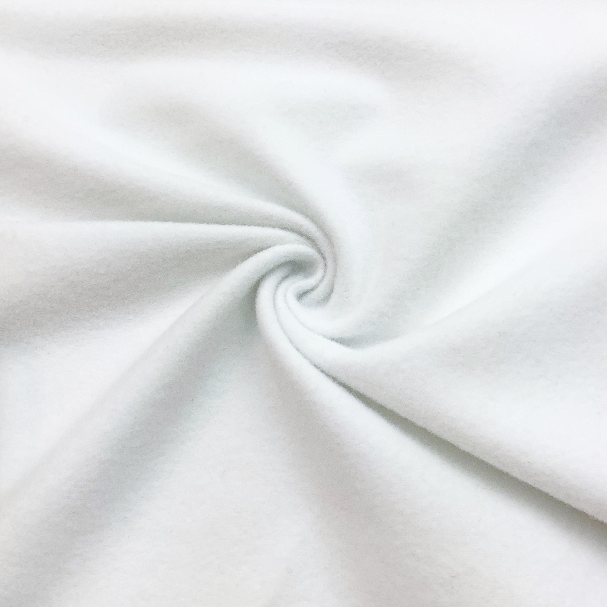 Stretch fabric brushed White CA452 - 3