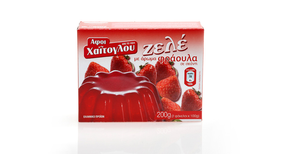 gelly strawberry 2x100g, haitoglou