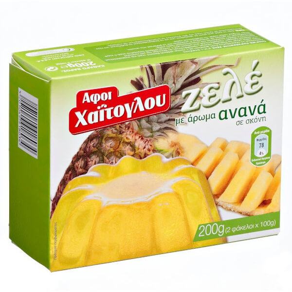gelly ananas 2x100g, haitoglou