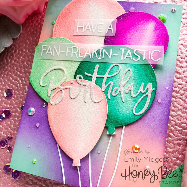 HONEY BEE STAMPS Happy Birthday | Honey Cuts - 4
