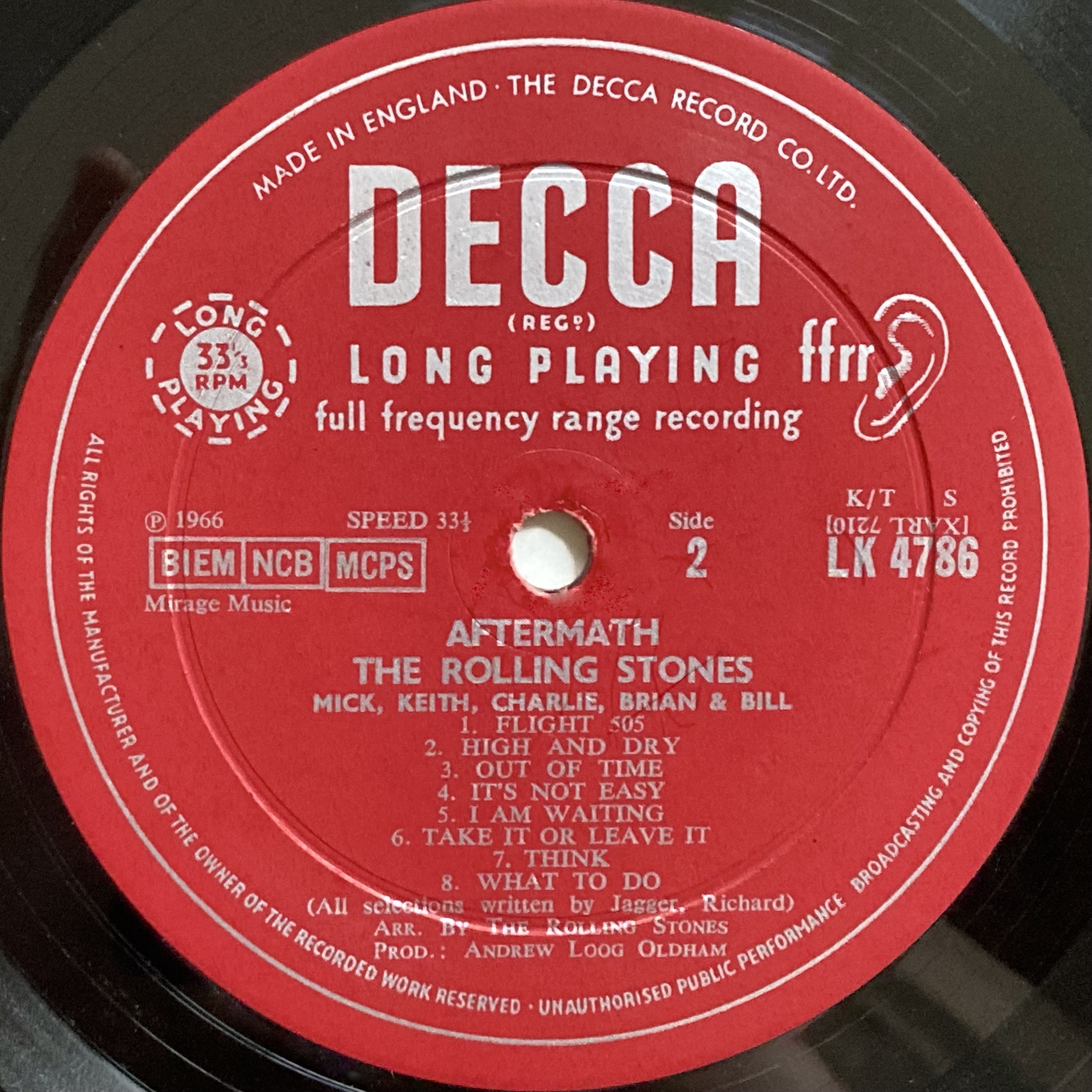 ROLLING STONES - Aftermath UK-orig Mono LP 1966 - 5