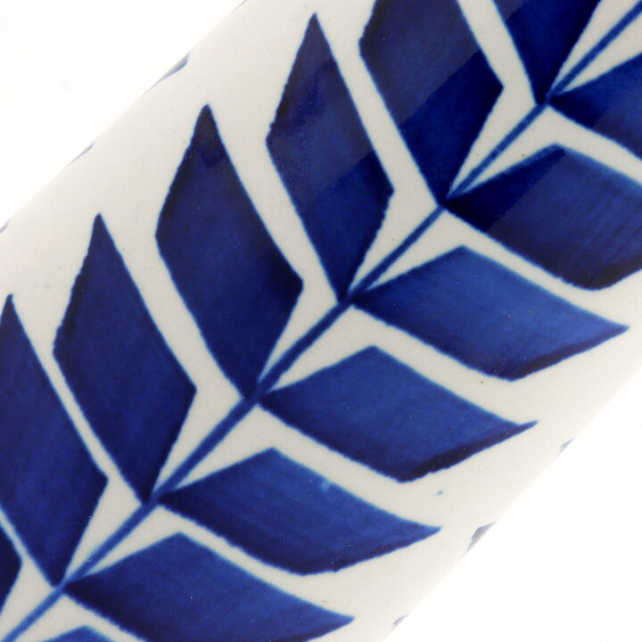 カリン・ビョールクイスト Indigoシリーズ  三角をした花瓶　Vase 1952年 (31cm)