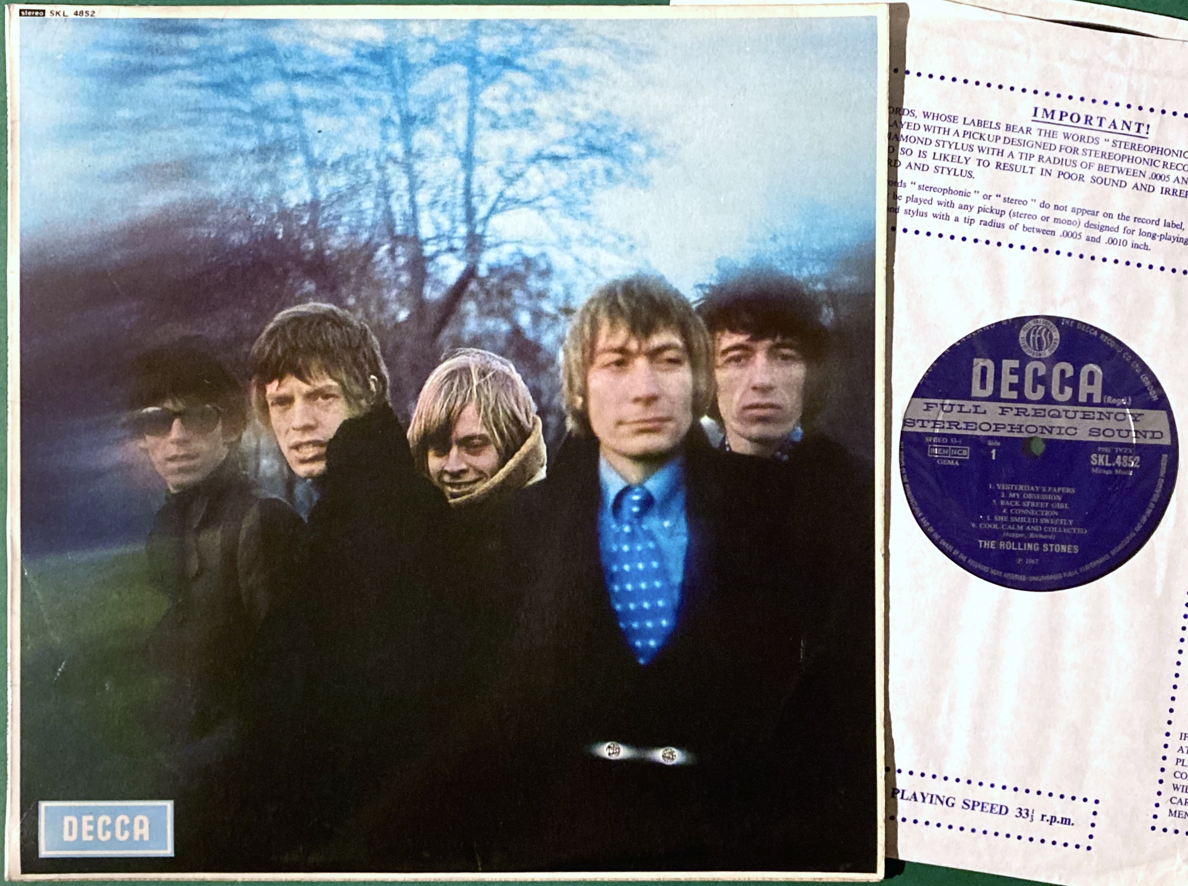 ROLLING STONES - Between the buttons  UK-orig Stereo LP 1967