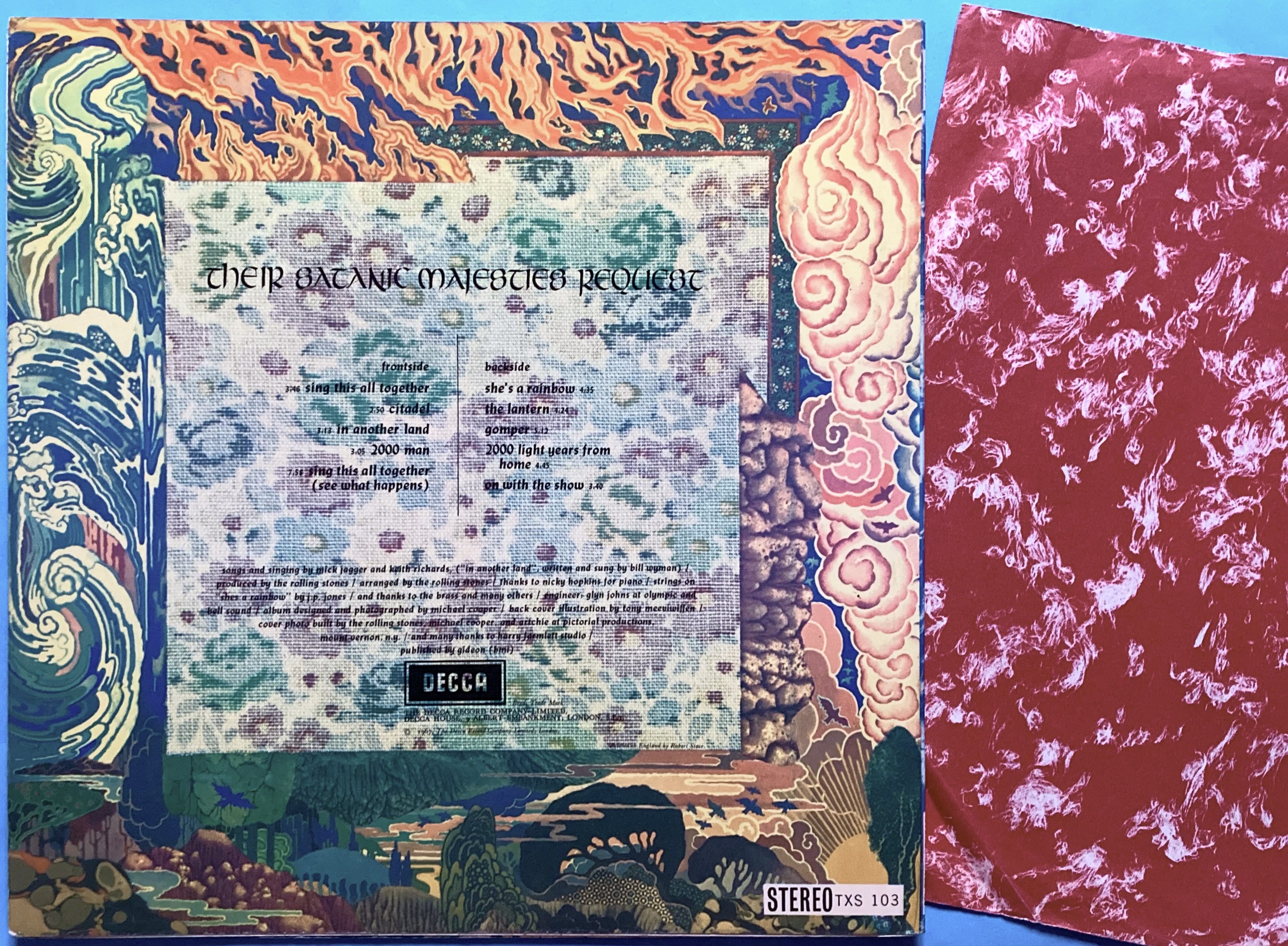 ROLLING STONES - Their satanic majesties.. UK-orig Stereo LP 1967 - 2