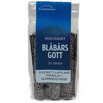 Blåbärsgott är ett blåbärsgodis från Norrland