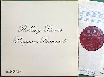 ROLLING STONES - Beggars Banquet UK-orig MONO LP 1968