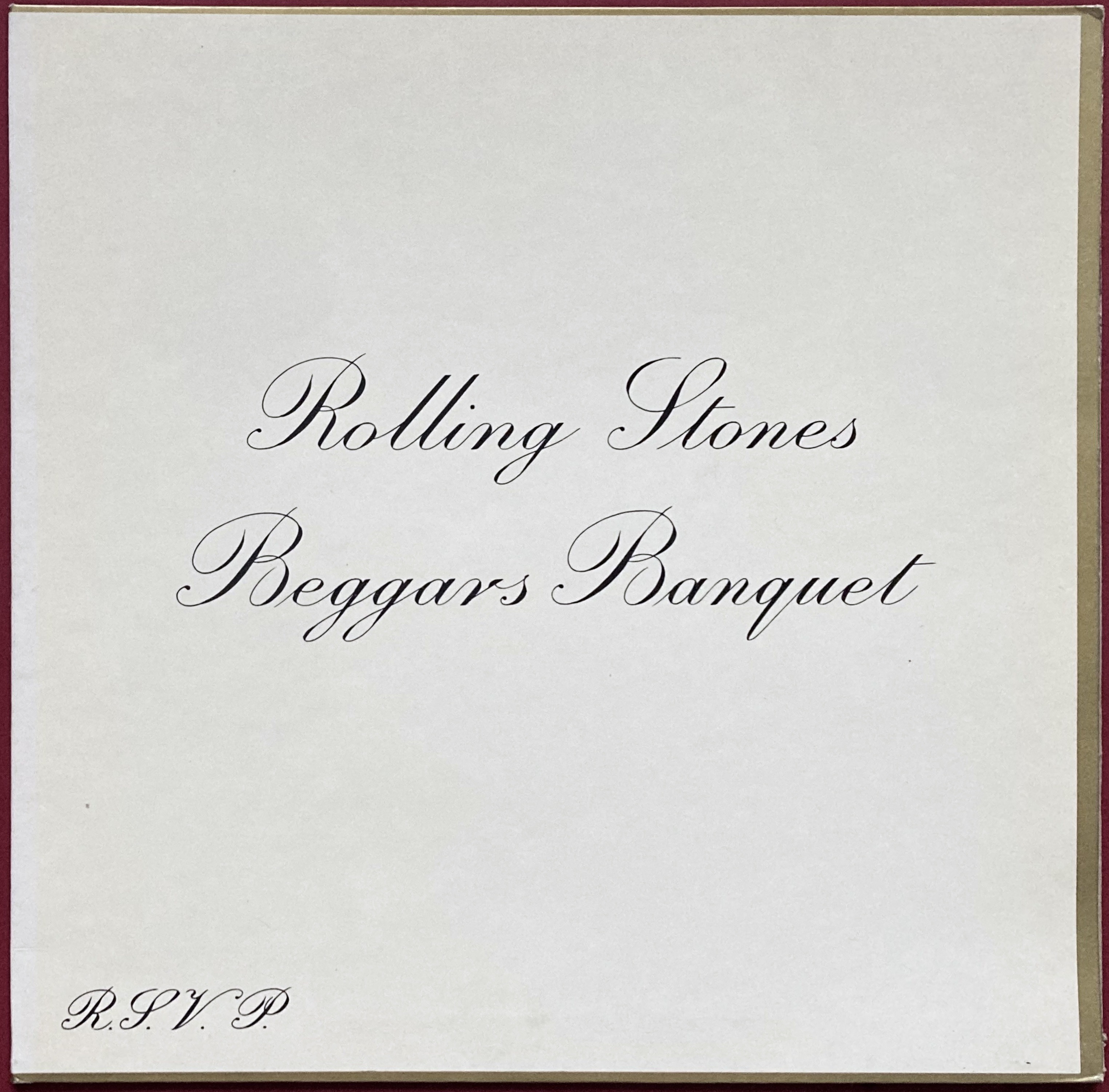 ROLLING STONES - Beggars Banquet UK-orig "Patents pending" Stereo LP 1968 - 2