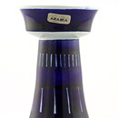 Ulla Procopé (Valencia 1960) Candleholder with Blue Decor 13 cm (1)