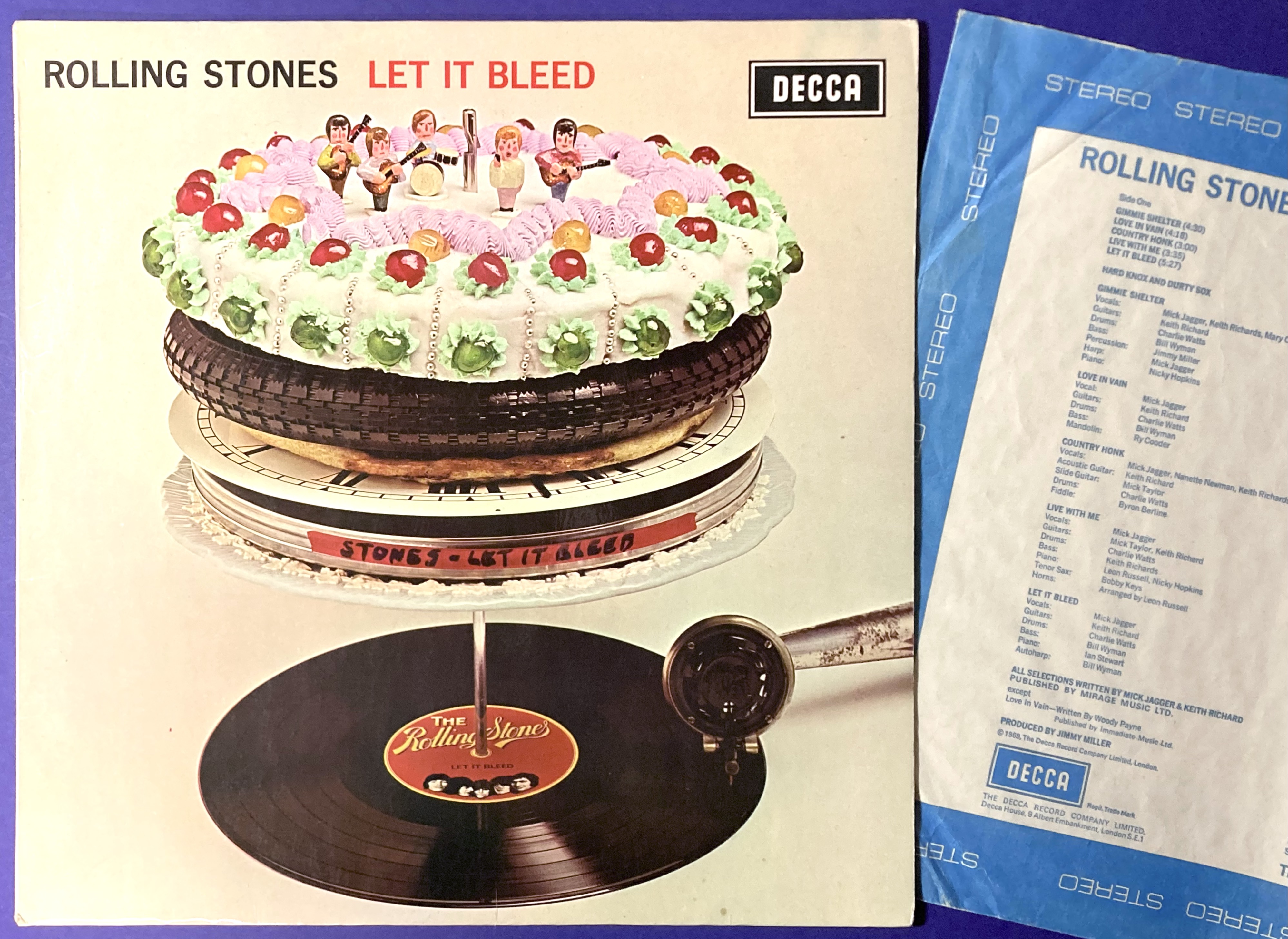 Nostalgipalatset - ROLLING STONES - Let it bleed UK Stereo