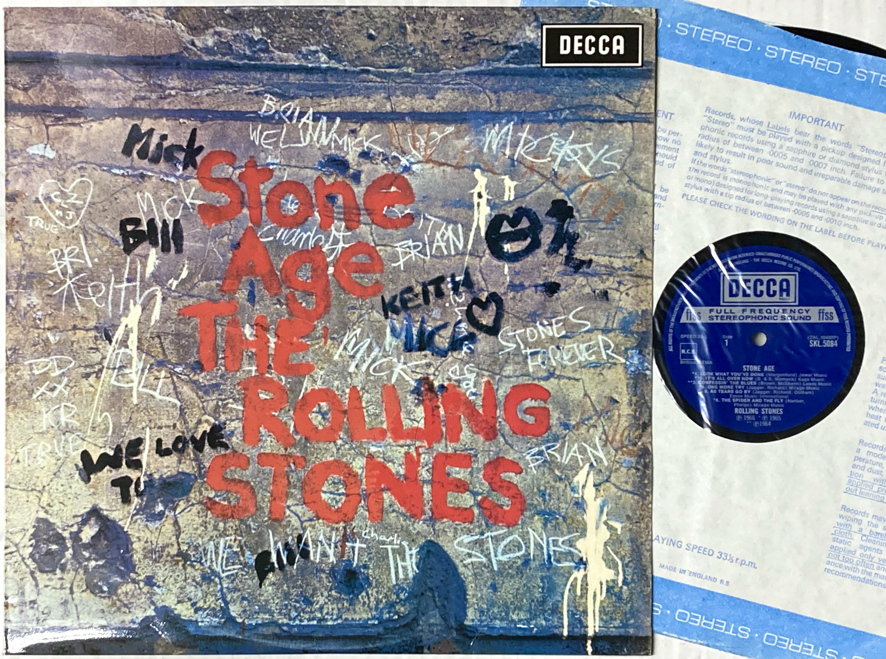 ROLLING STONES - Stone age UK-orig LP 1971