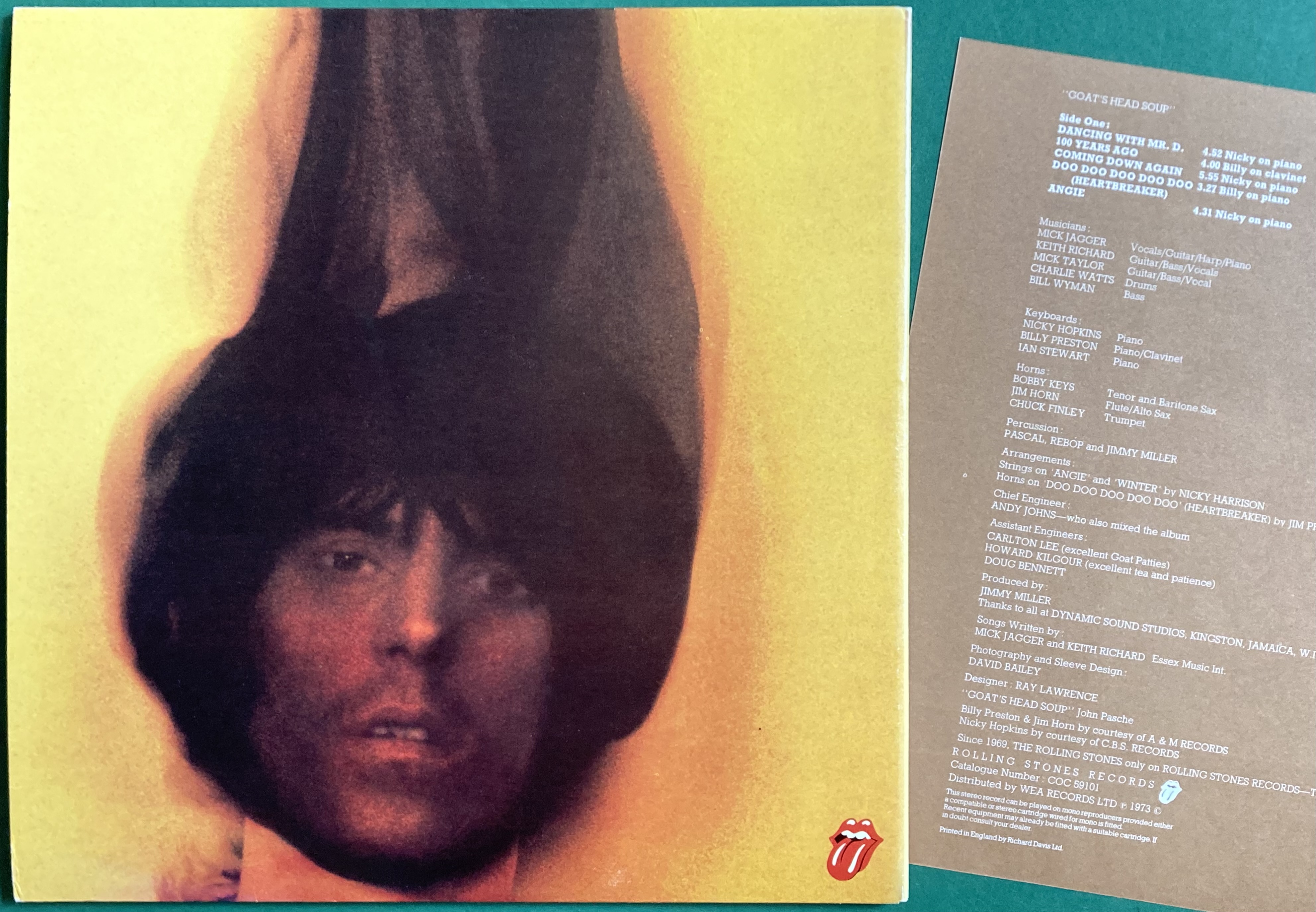 ROLLING STONES - Goat heads soup UK-orig LP 1973 - 4