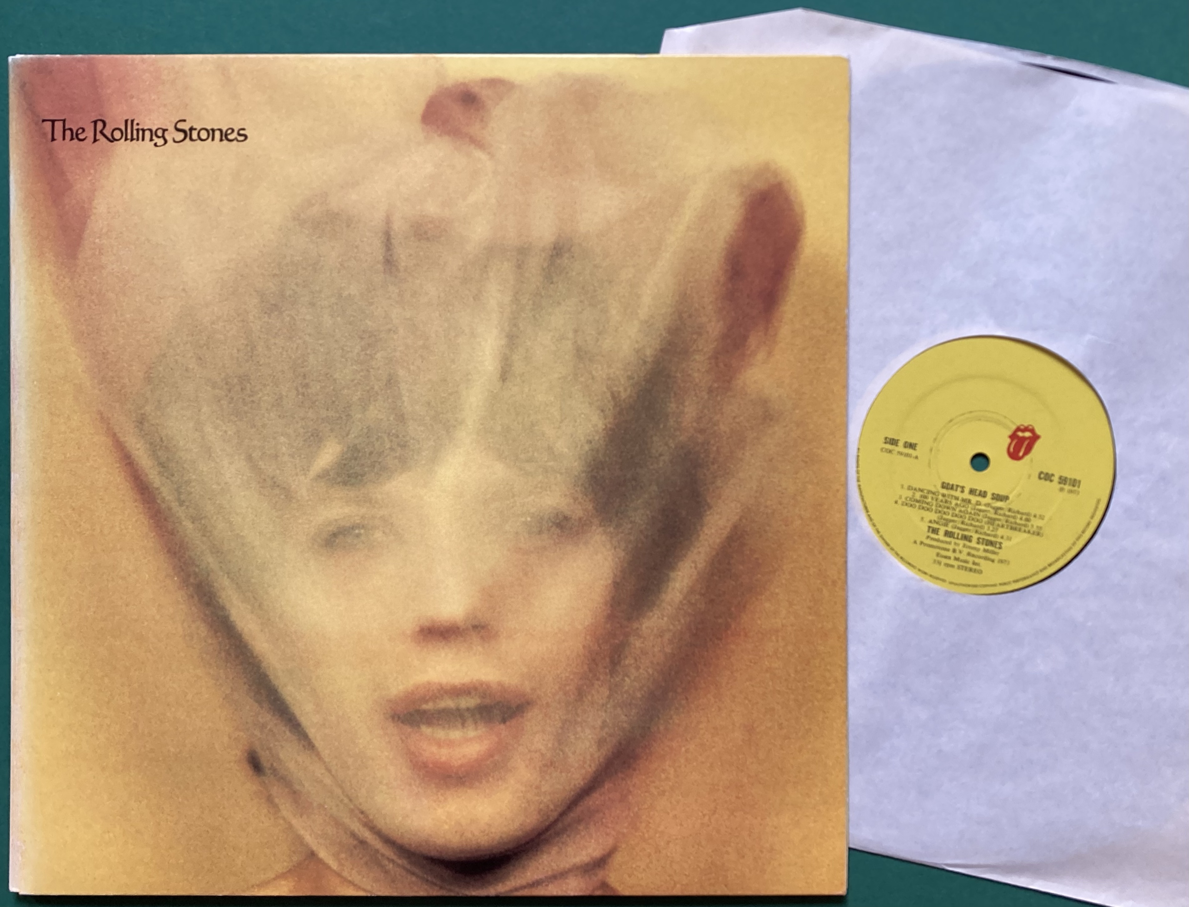 ROLLING STONES - Goat heads soup UK-orig LP 1973