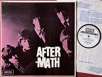 ROLLING STONES - Aftermath WHITE label UK LP 1966