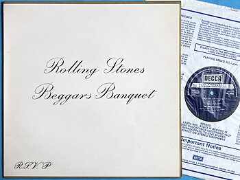 ROLLING STONES - Beggars banquet UK LP 1968