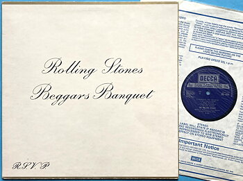 ROLLING STONES - Beggars banquet UK LP 1968