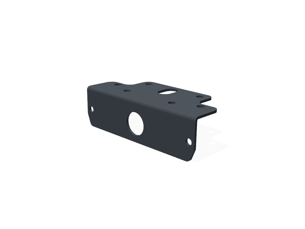 QPAX L-bracket for Warning flash light ST6