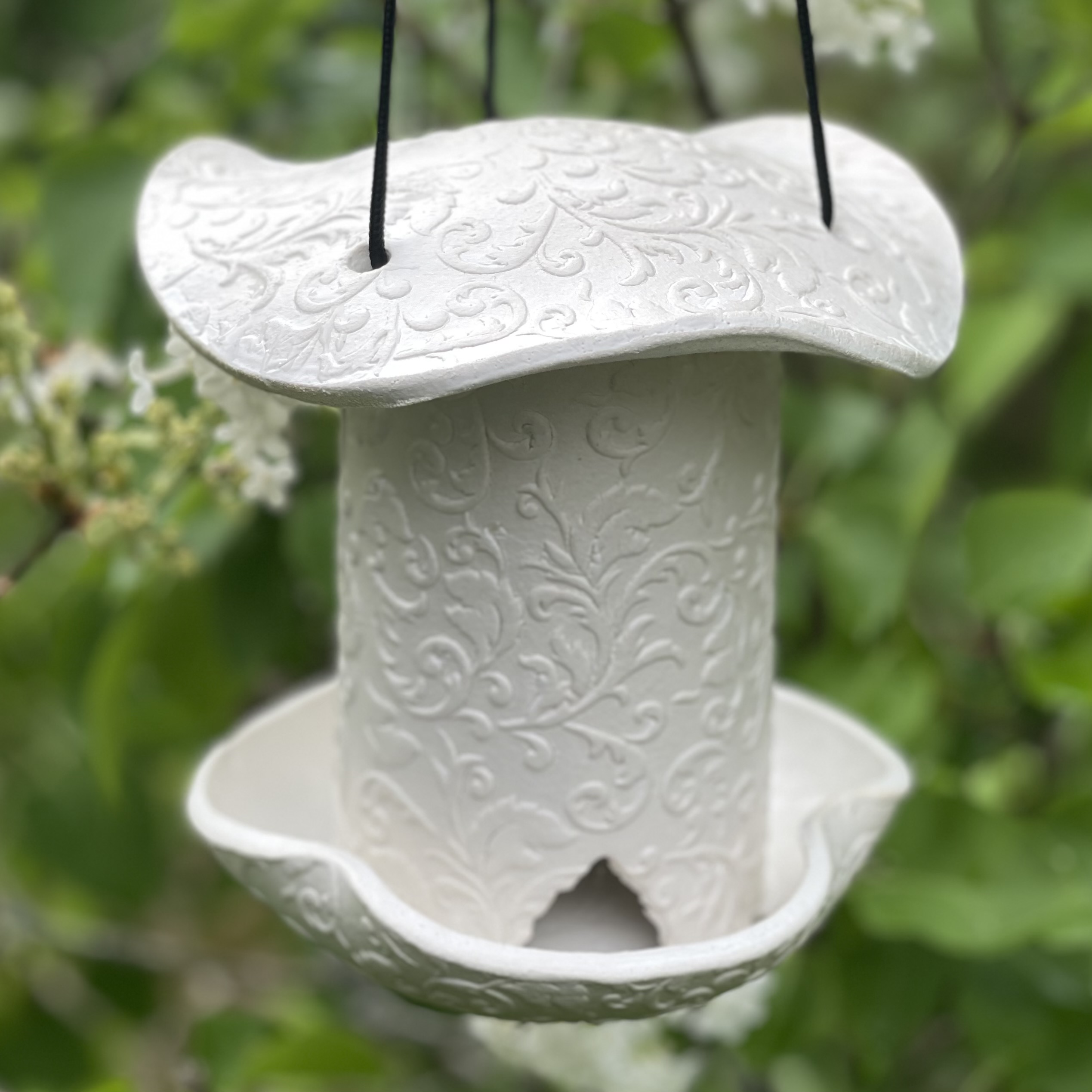 Fuglemater Barock Hvit - 3