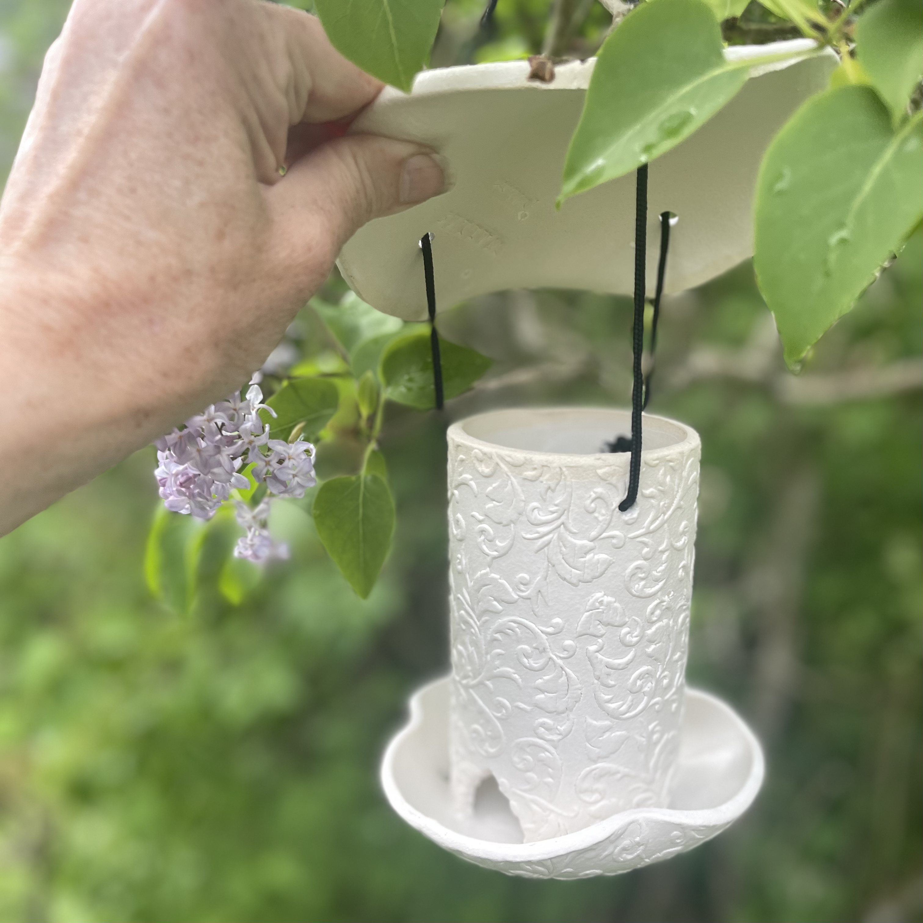 Fuglemater Barock Hvit - 6