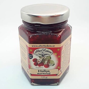 Hallonmarmelad 70%, 120g, 15st/kart
