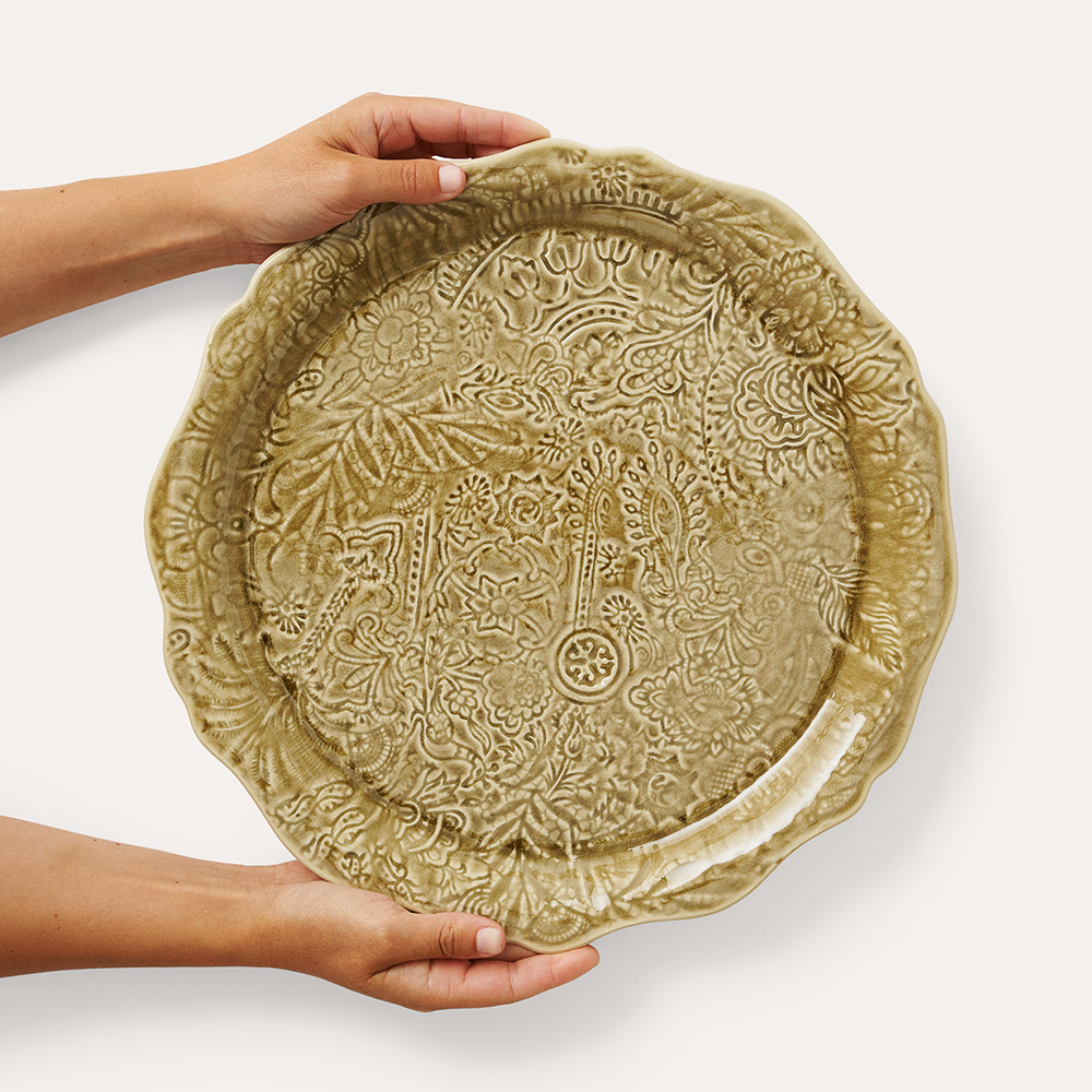 Sthål Sand pizzatallrik - 3