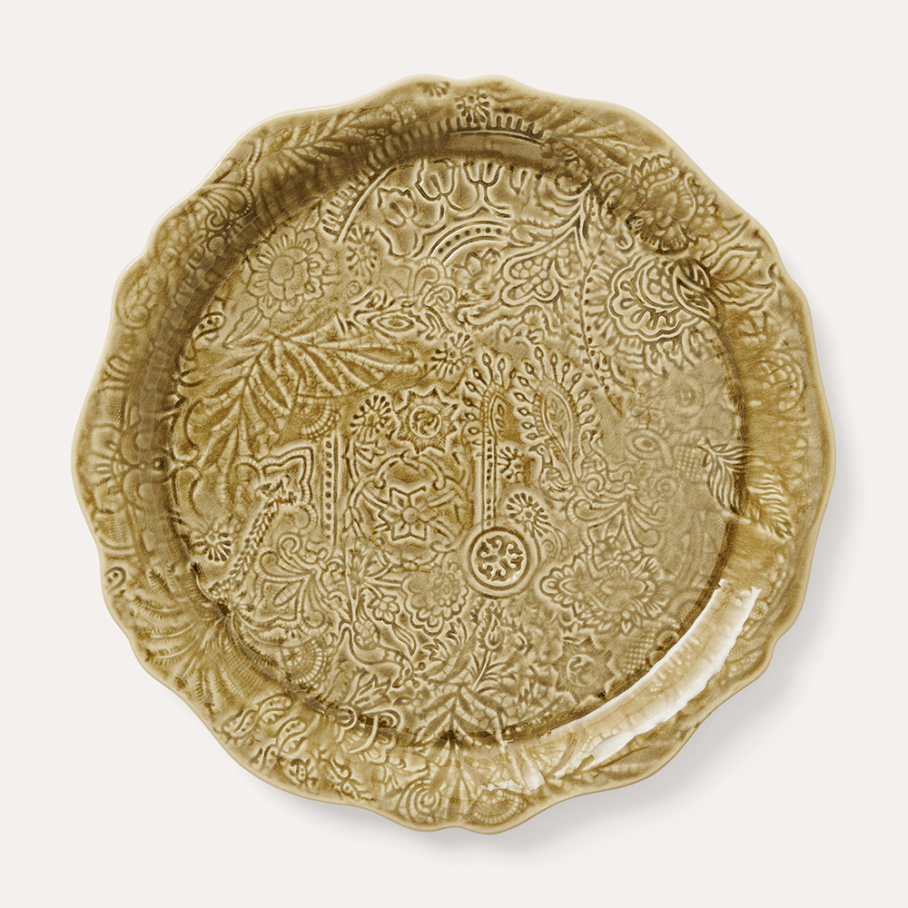 Sthål Sand pizzatallrik