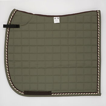Dressyrschabrak Ljusoliv D5, brun/3brunguld