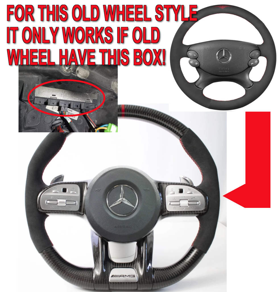 1. Steering sport FACELIFT 2018 style Leather/ Carbon/Piano  SUPER SPORT PLUG N PLAY - 10