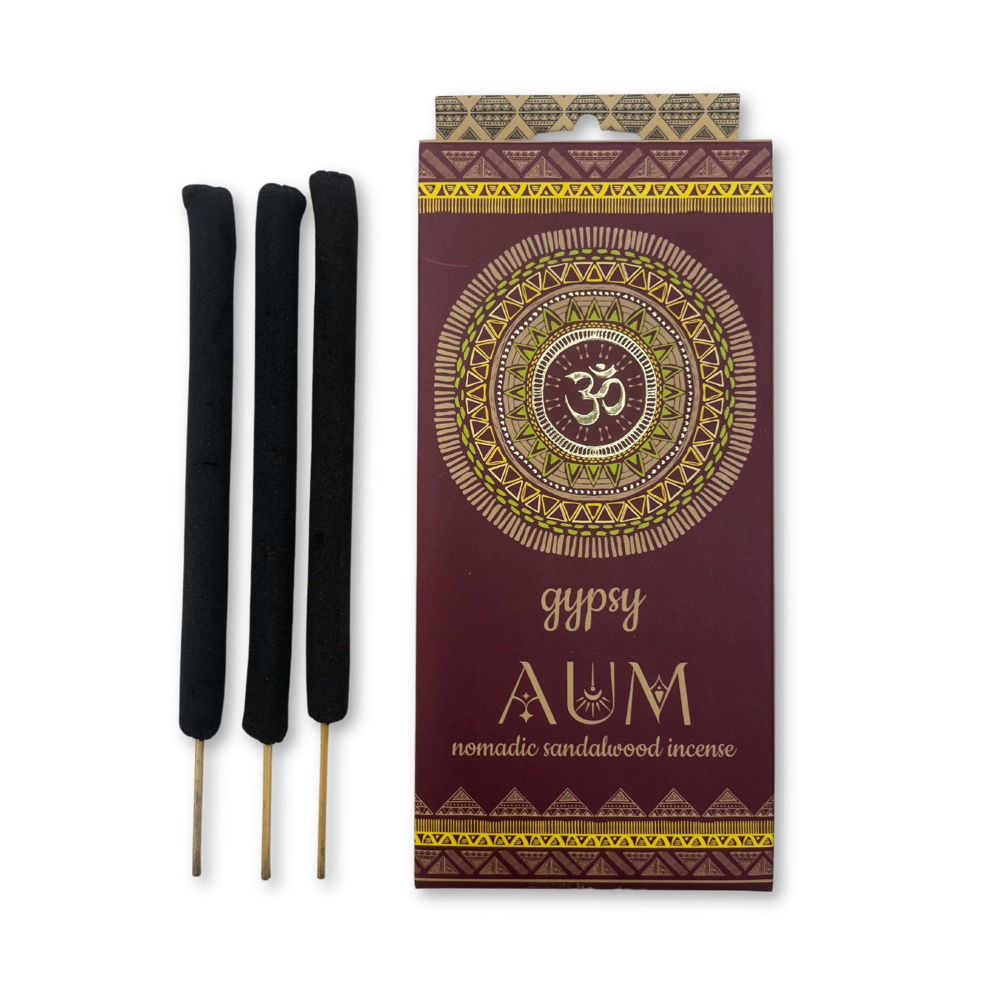 Banjara Gypsy Nomadic Smudge Pinnar - Aum ( Sandalwood)