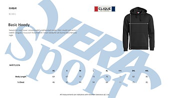 Clique Basic Hoody, Junior
