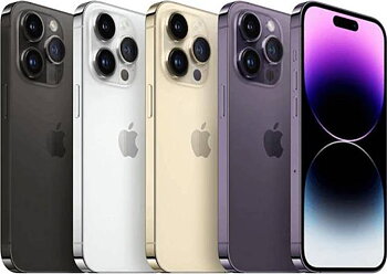 iPhone 14 Pro 1TB (1000GB) - 1 År Garanti Begagnad i Nyskick - Lila