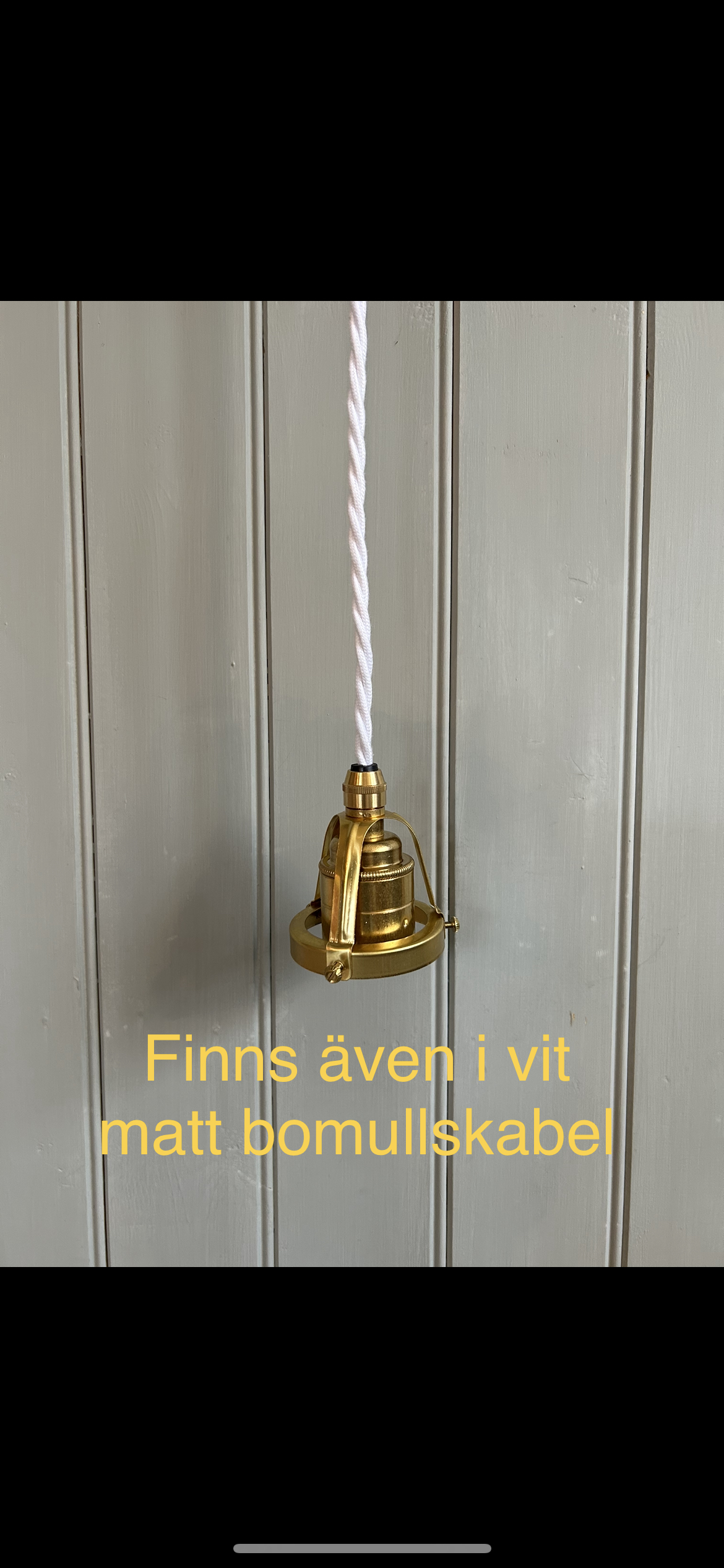 Armatur skomakar- lampa mellan benvit - 3