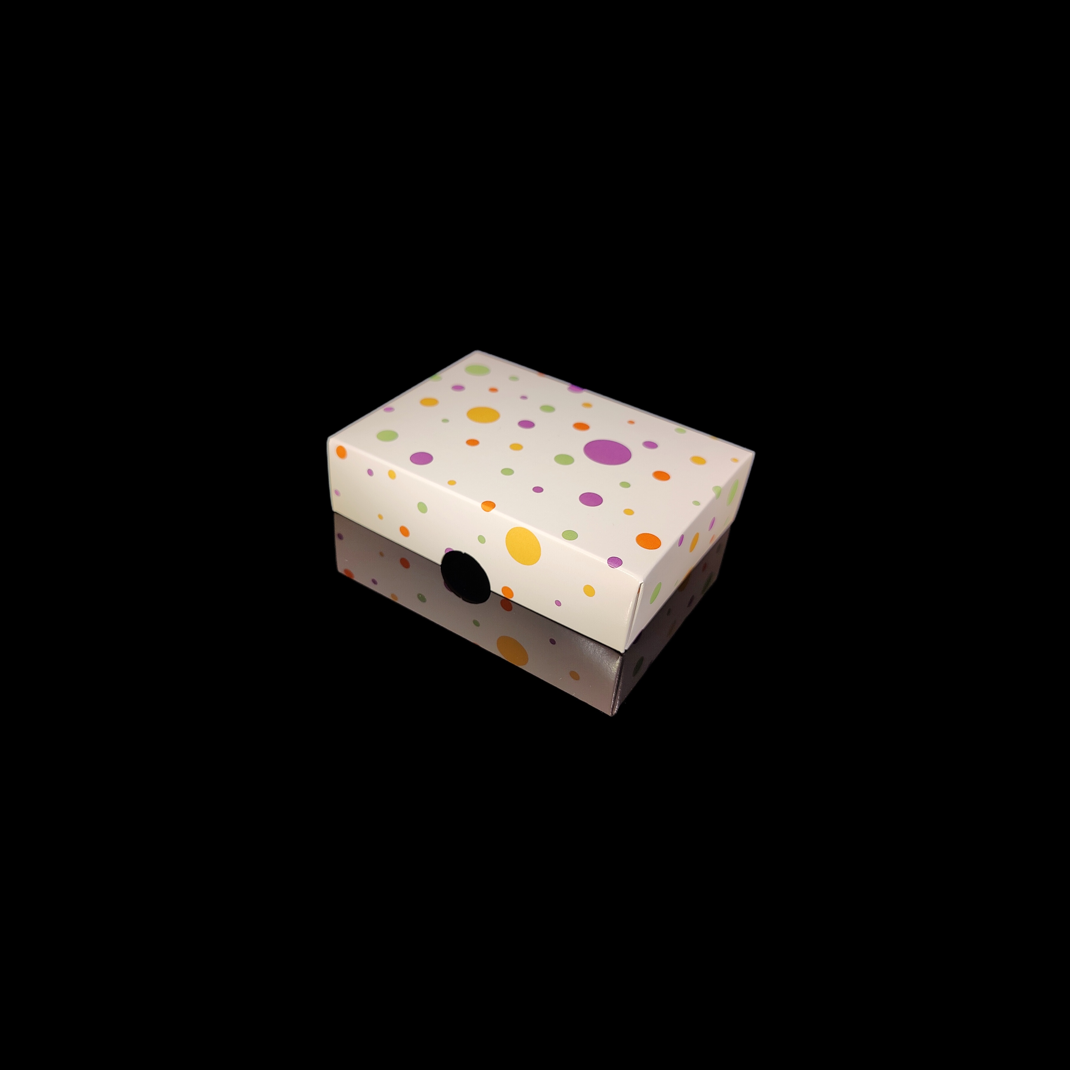 Lock till 6-bitars pralinask, prickig