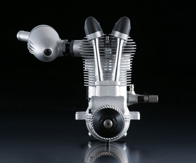 O.S.Engine FS-95V 15.59cc 4-Takts Motor med Ljuddämpare - 7
