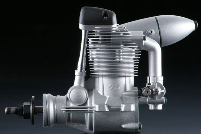 O.S.Engine FS-95V 15.59cc 4-Takts Motor med Ljuddämpare - 8