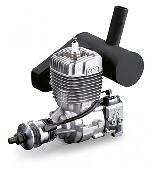 O.S.Engine GT22 22cc 2-Takts Bensinmotor med Ljuddämpare