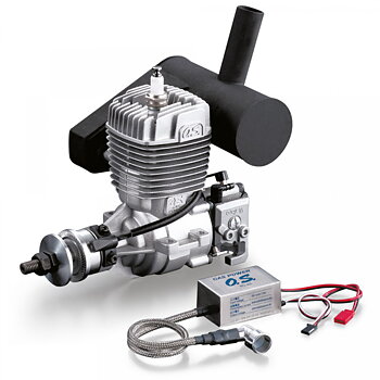 O.S.Engine GT22 22cc 2-Takts Bensinmotor med Ljuddämpare