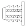 O.S.Engine 79870031 Blindmutter M3 (6) - 2