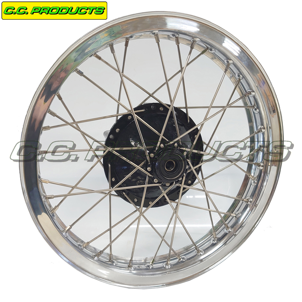 Spoke Set Husqvarna 360 C Enduro 18-inch 71-72 Rear Wheel - 3