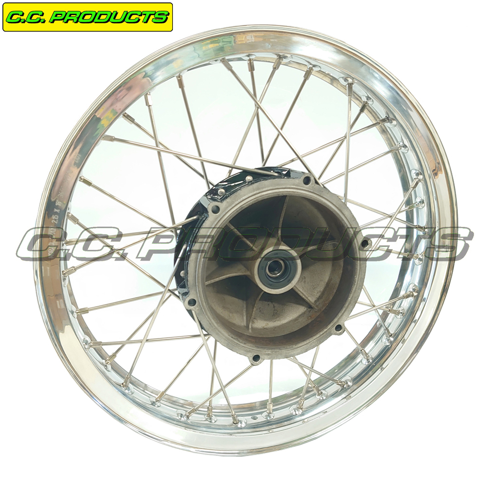 Spoke Set Husqvarna 360 C Enduro 18-inch 71-72 Rear Wheel - 2