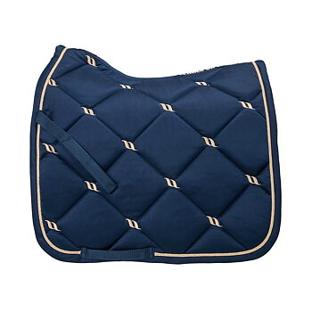 Back On Track Night Collection Dressage Saddle pad - Noble Blue