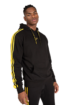 Banks Oversized Hoodie, black/yellow