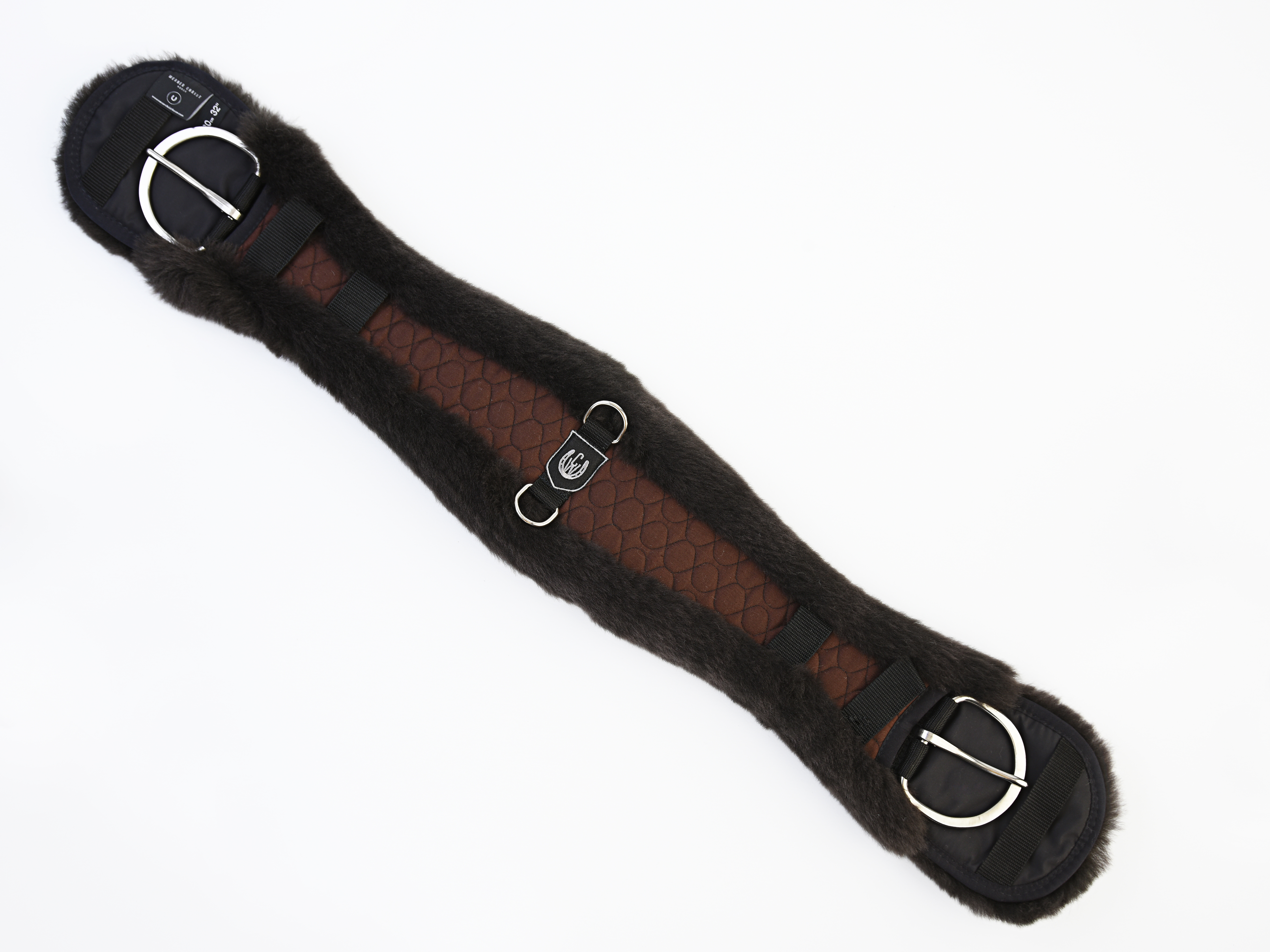 Horsedream® Westerngirth Anatomical, lambskin - 5