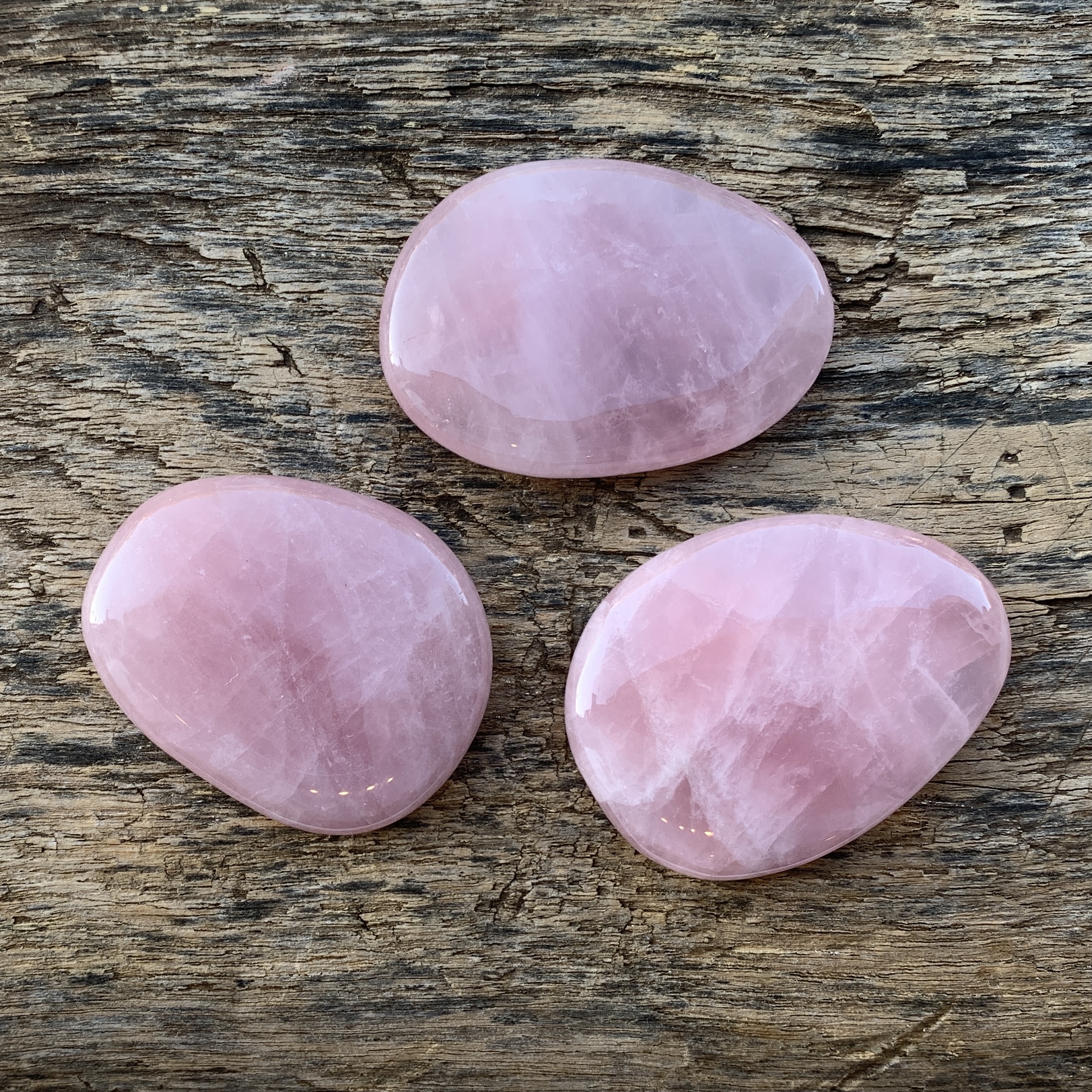 Worry Stone - Rosenkvarts Stor