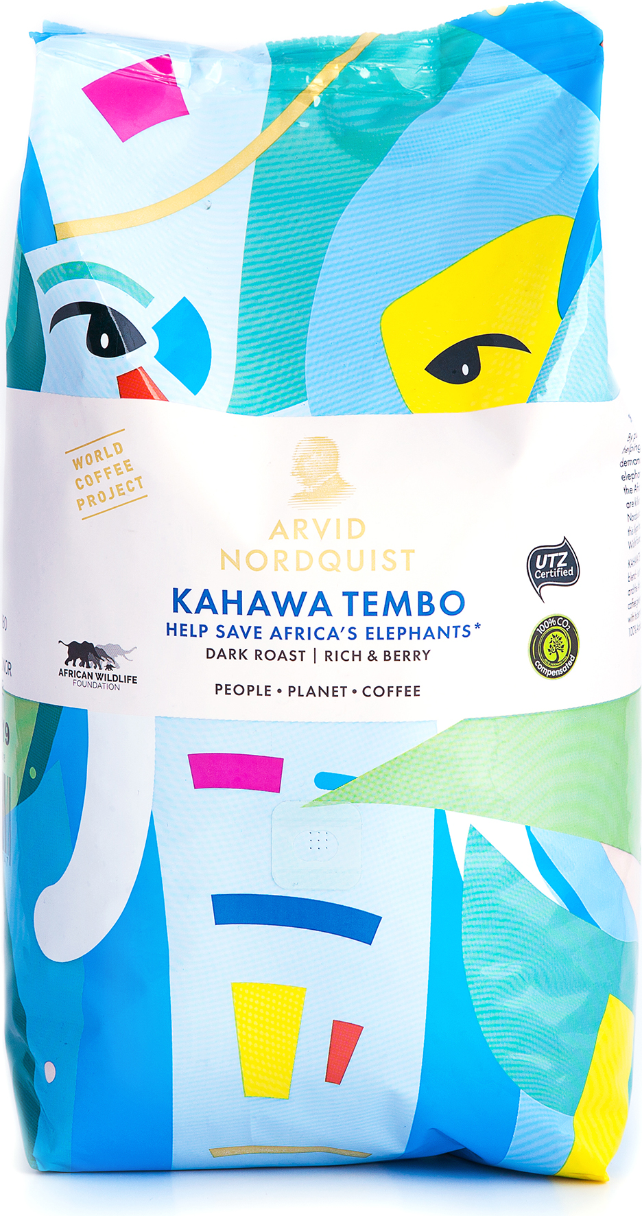 Kaffe Kahawa Tembo mörk 750g