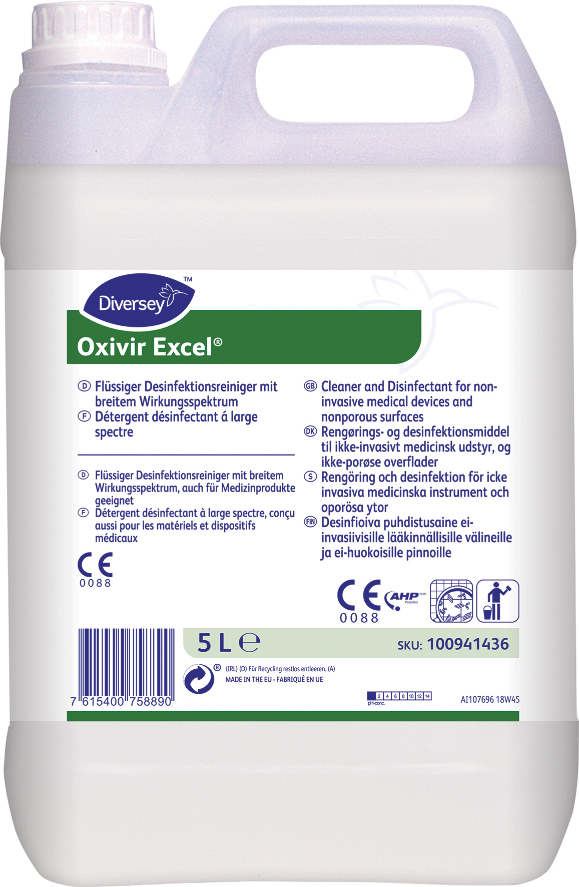 Rengöringsmedel Oxivir 5L