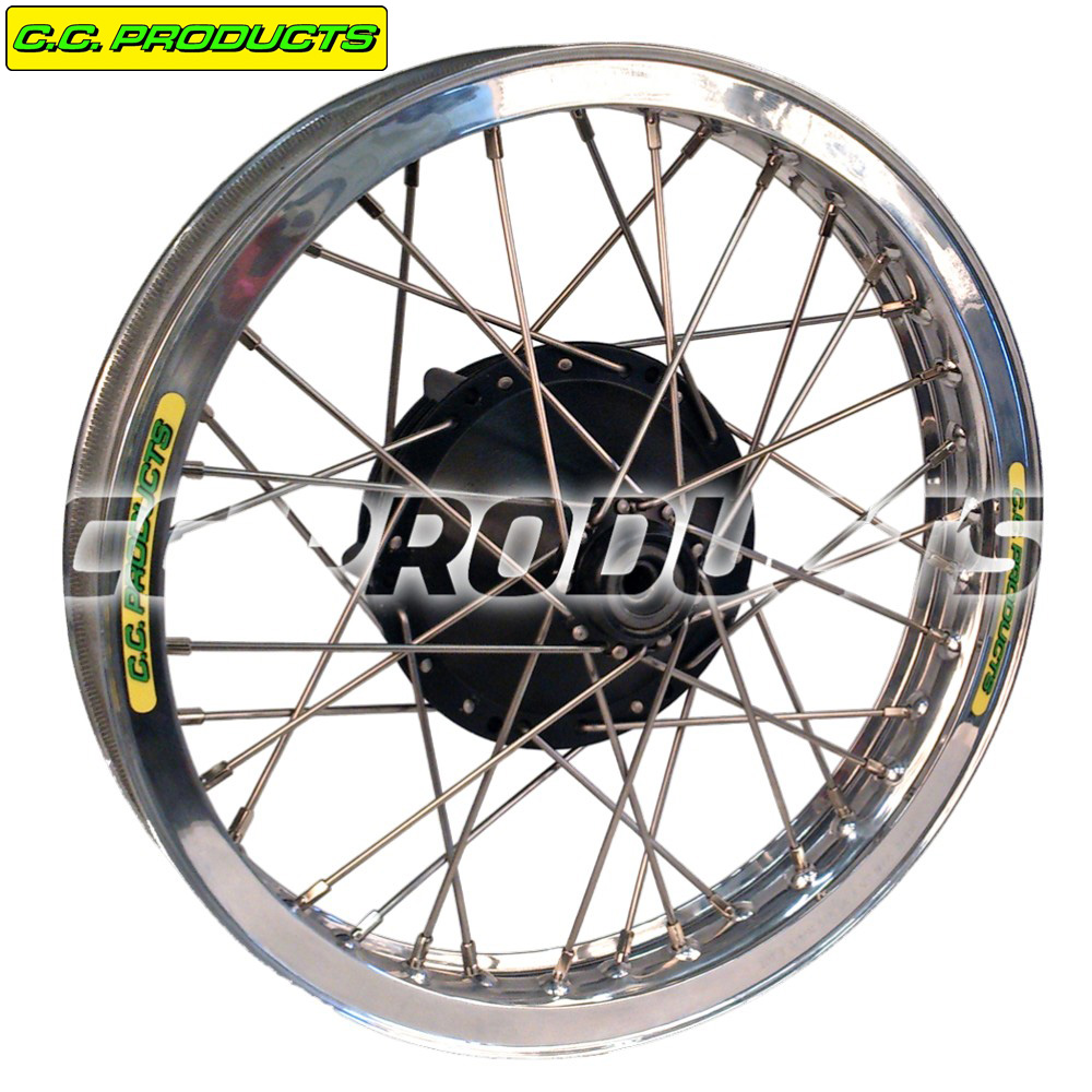 Spoke Set Husqvarna CR 250 18-inch 75-76 Rear Wheel - 3