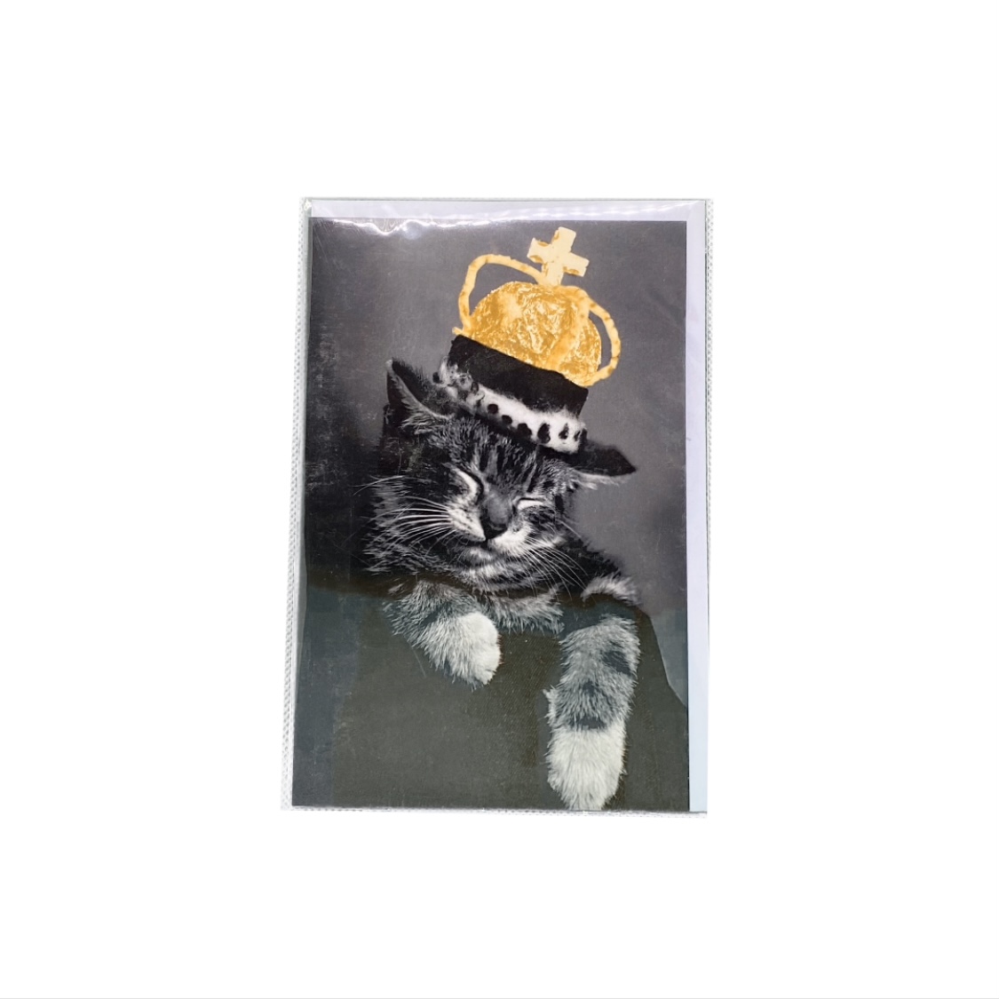 Double Card, "Royal Cat"
